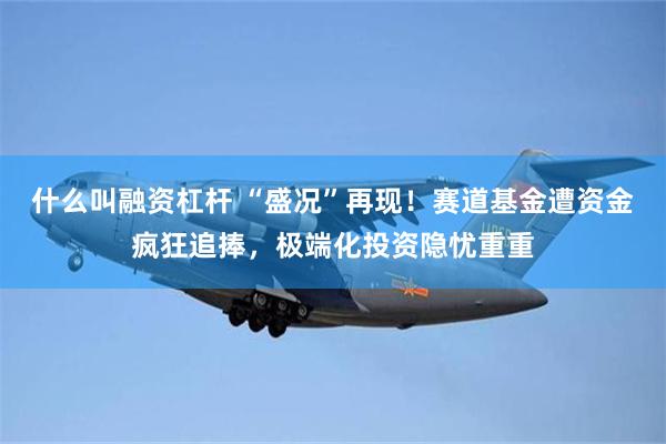 什么叫融资杠杆 “盛况”再现！赛道基金遭资金疯狂追捧，极端化投资隐忧重重