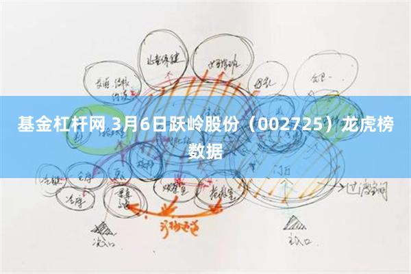 基金杠杆网 3月6日跃岭股份（002725）龙虎榜数据